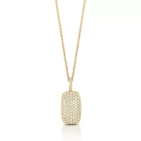 18k Diamond Pave Pendant