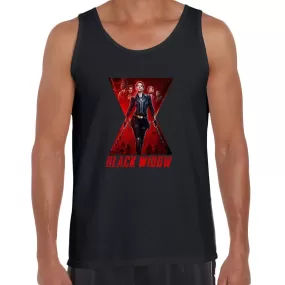 Black Widow Movie Tee Action Marvel Adventure Superhero Adult Gift Unisex Tank Top