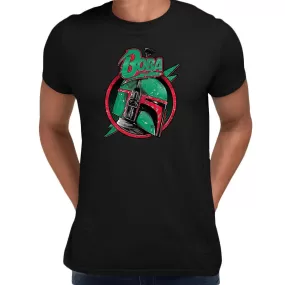 Boba Helmet Star Wars Hunter T-shirt