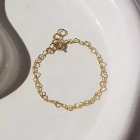 Children's Heart Chain Bracelet | Wholesale