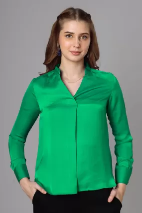 Classic Green Top For Women