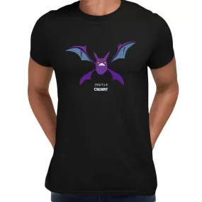 Crobat Pokemon Golbat Creatures Japanese Culture Typographygraphy Unisex T-Shirt