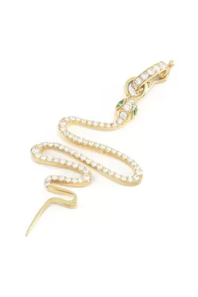 Mini Zig Zag Snake Charm