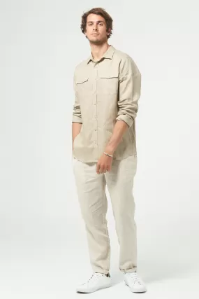 MONTOYA POCKET SHIRT - OATMEAL