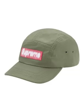 Supreme Reversed Label Camp Cap Olive [SS21]