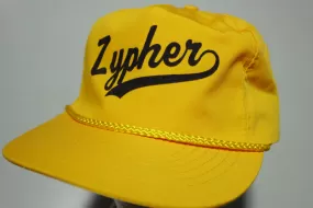 Zypher Vintage 80's Adjustable Back Snapback Hat